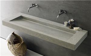 What are the most popular shapes and sizes for natural stone sinks?