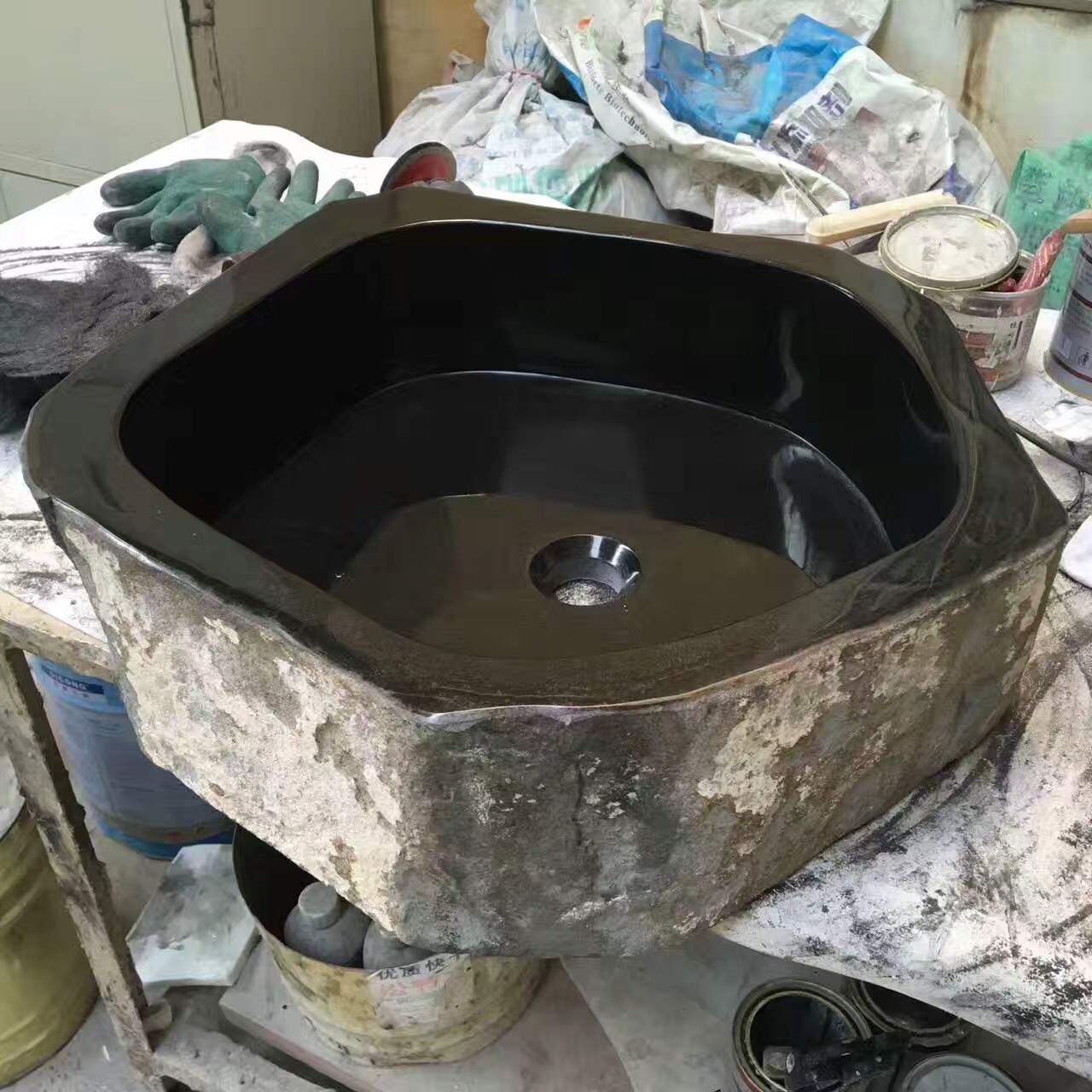 Countertop sink and Pedestal Sink