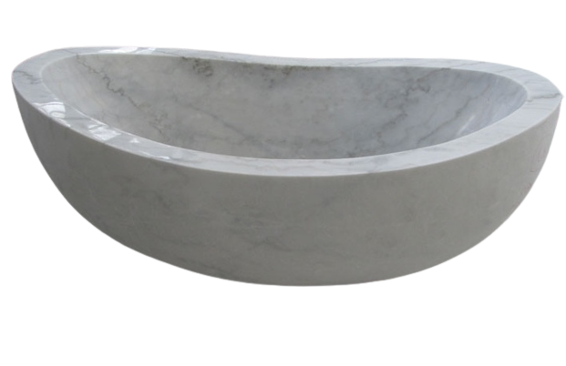 stone bathtub