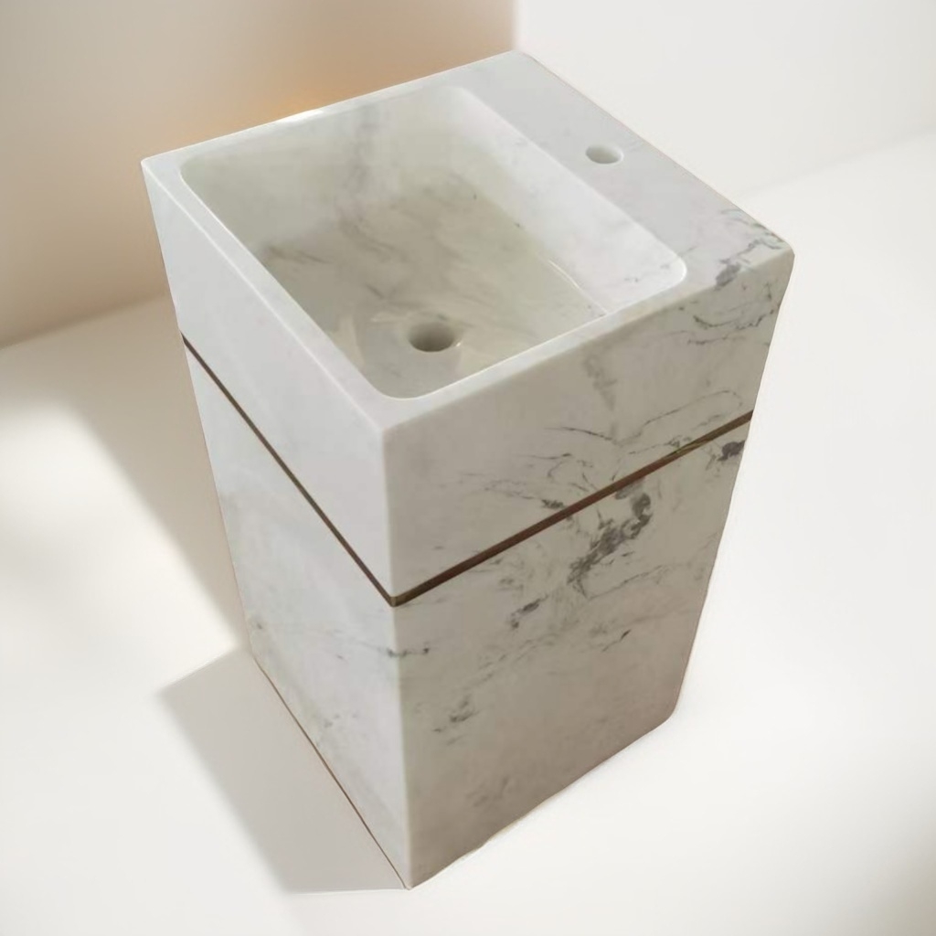 Marble Pedestal Sink