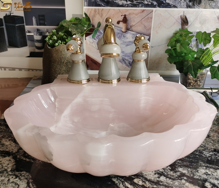 Comprar Diseño artístico de lavabo de ónix rosa, Diseño artístico de lavabo de ónix rosa Precios, Diseño artístico de lavabo de ónix rosa Marcas, Diseño artístico de lavabo de ónix rosa Fabricante, Diseño artístico de lavabo de ónix rosa Citas, Diseño artístico de lavabo de ónix rosa Empresa.