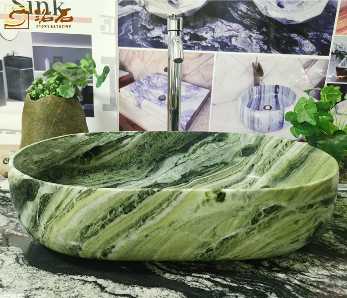 Shangrila Marble Sink Oval Shape With Good Price