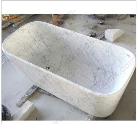 Carrara White Bathtub