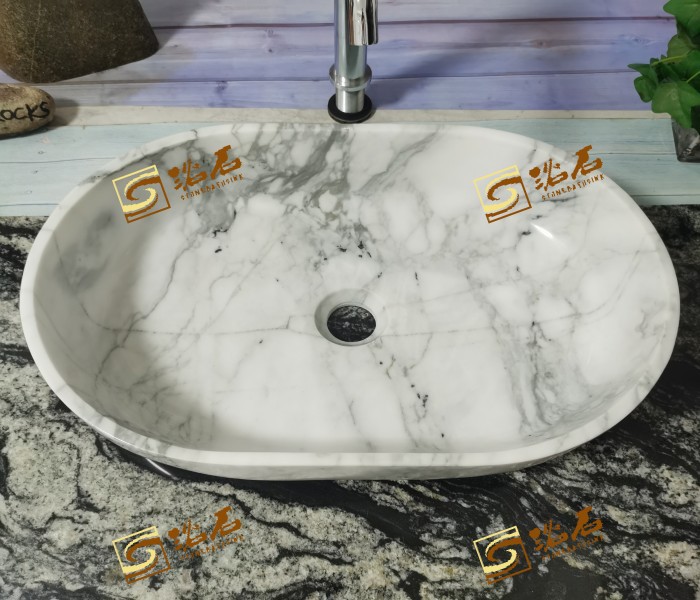 Shangrila Marble Sink Oval Shape With Good Price