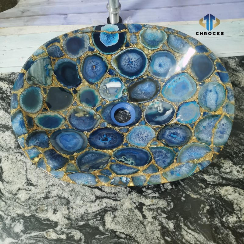 Blue Agate Stone Sink