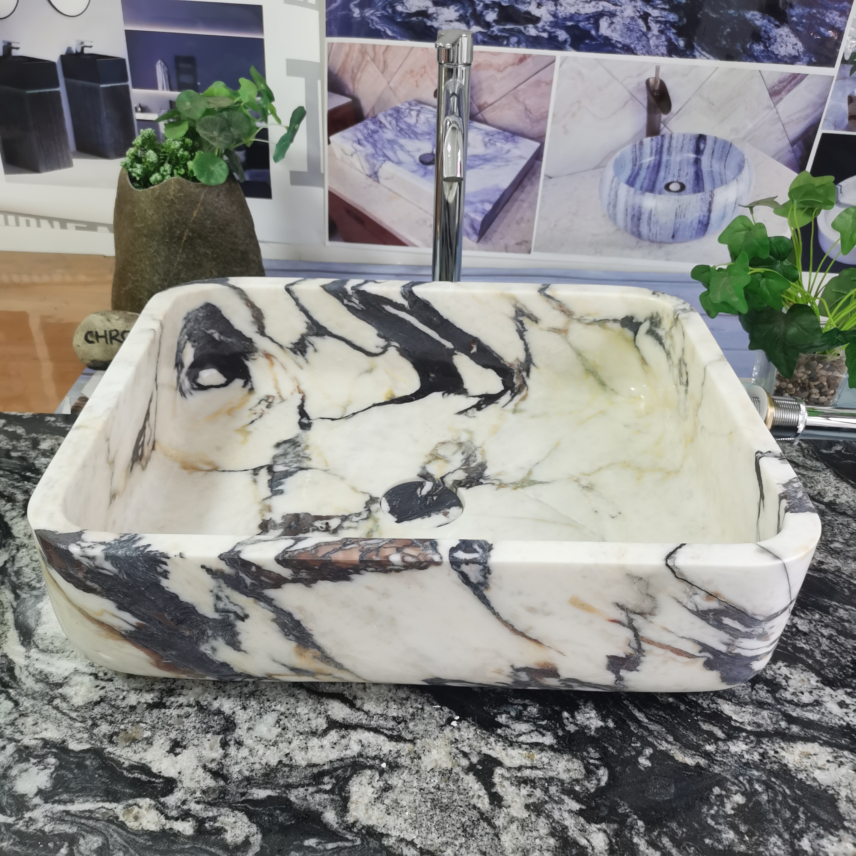 viola marble sink