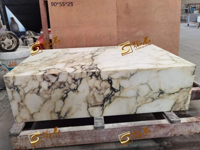 calacatta marble basin