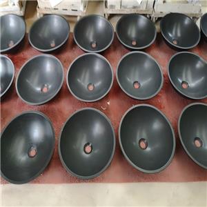 Lavabo de piedra de granito negro para supermercado en Holanda