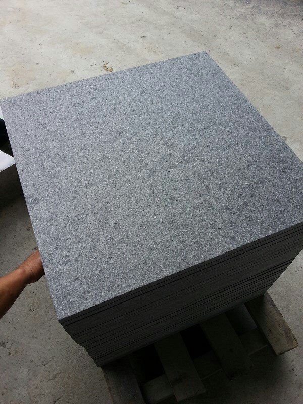 Analysis of Basalt Fuding Black G684 in Architectural Landscape Floor Paving
