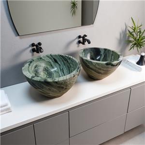 sangarila green marble bowl sink