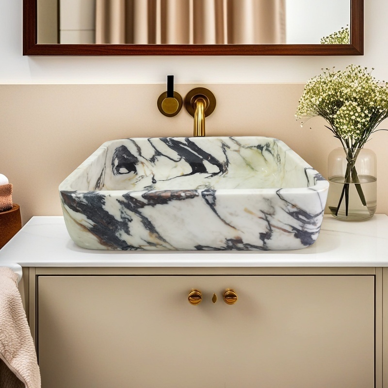 natural stone bathroom