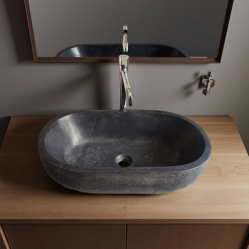 natural stone bathroom