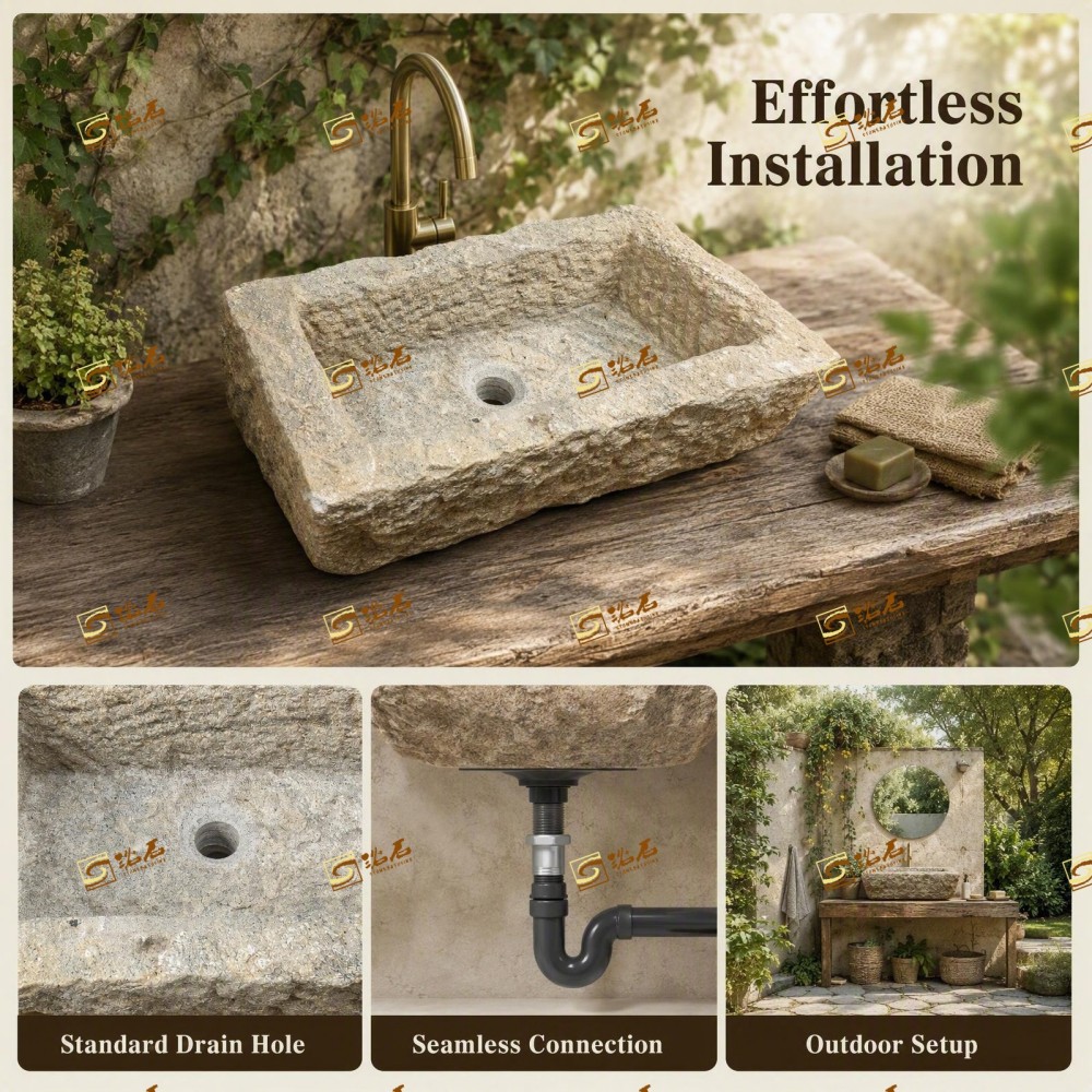 stone water trough