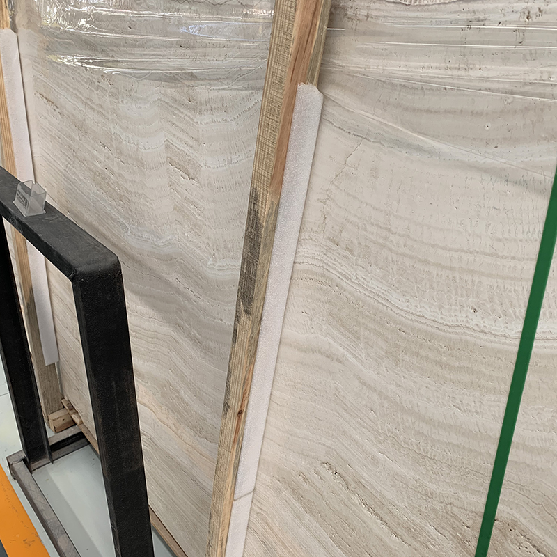 Super White Travertine Marble