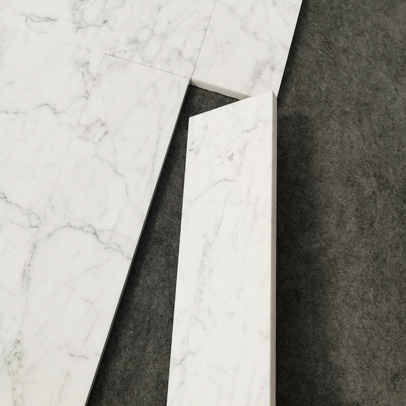 Carrara White Marble Rectangle Mosaic