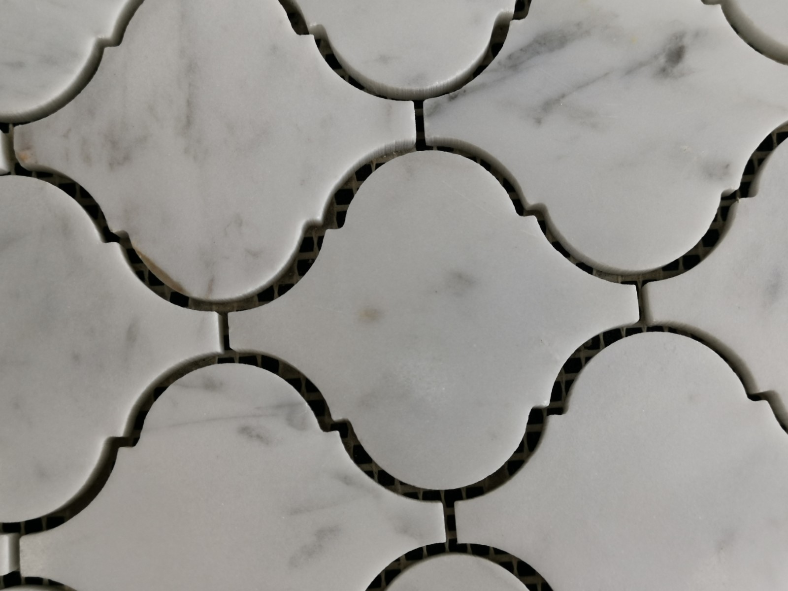 Carrara White Lantern Mosaic