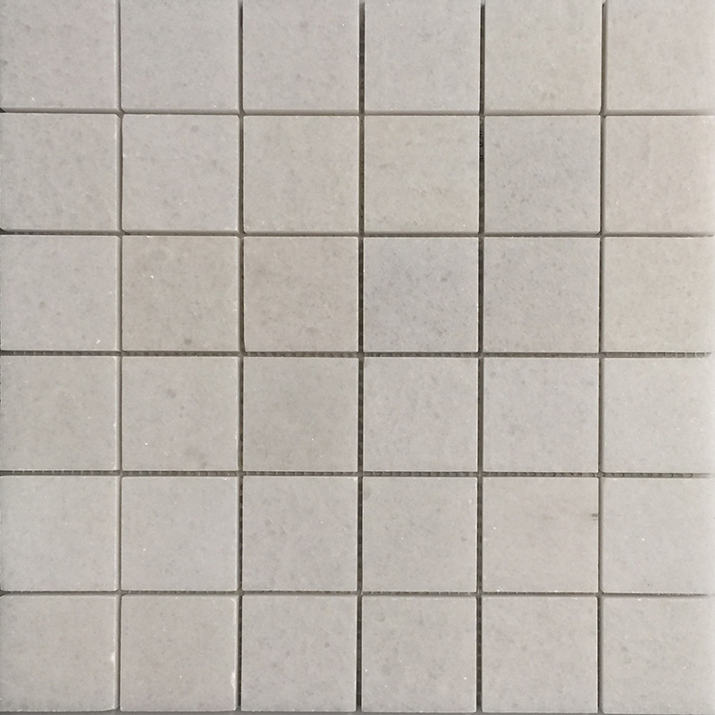 Crystal White Marble Square Mosaic