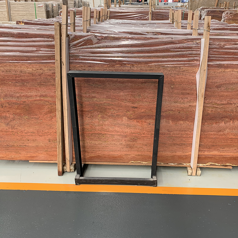 Red Travertine Marble