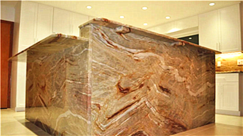 Stone countertop edge type