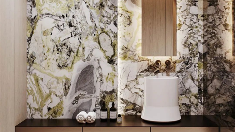 The minimalist design style of marble, the ultimate light luxury