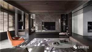 Marble light luxury and large flat floor, high-end feeling arises spontaneously