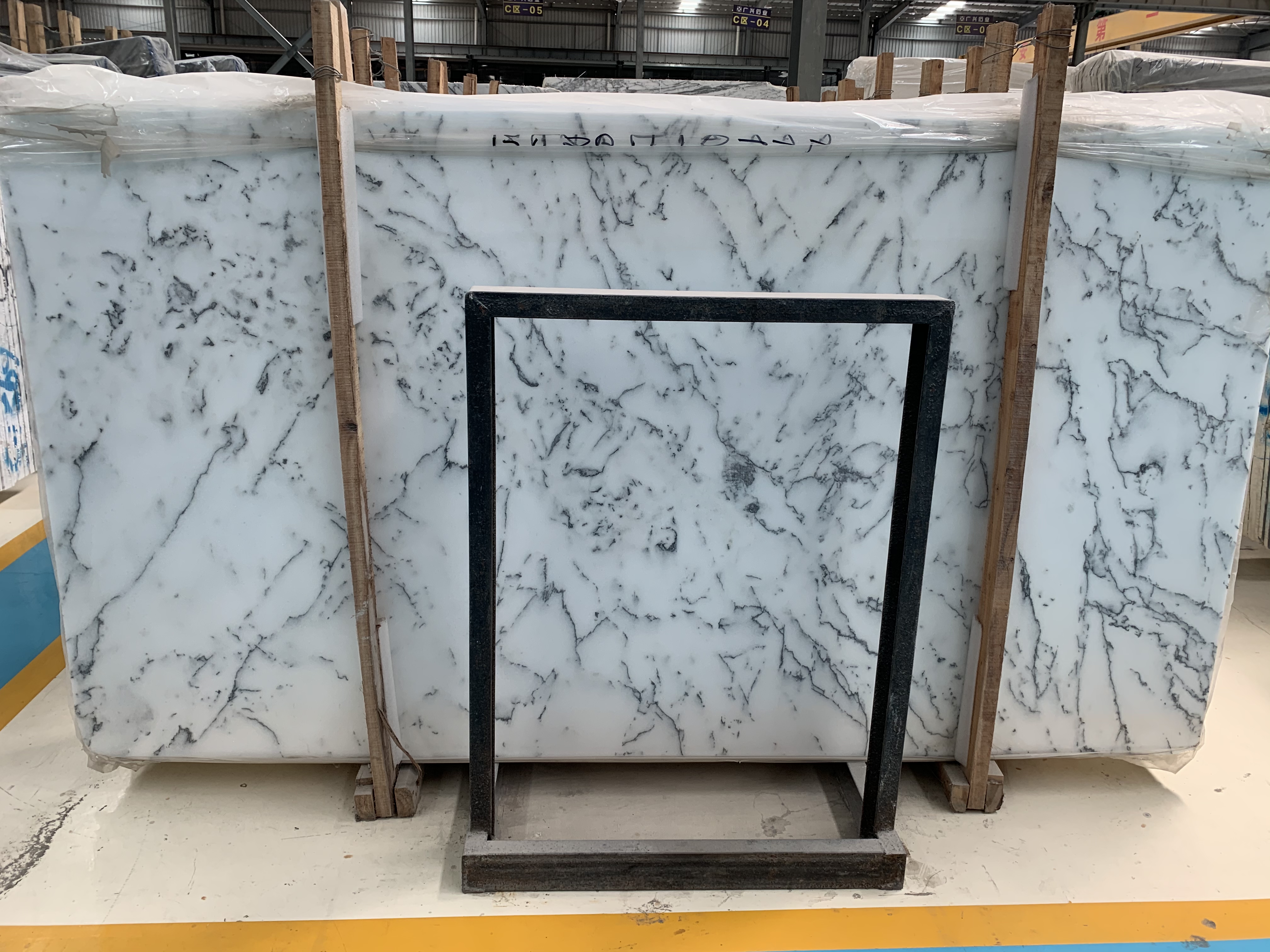 Crystal Statuario white Marble