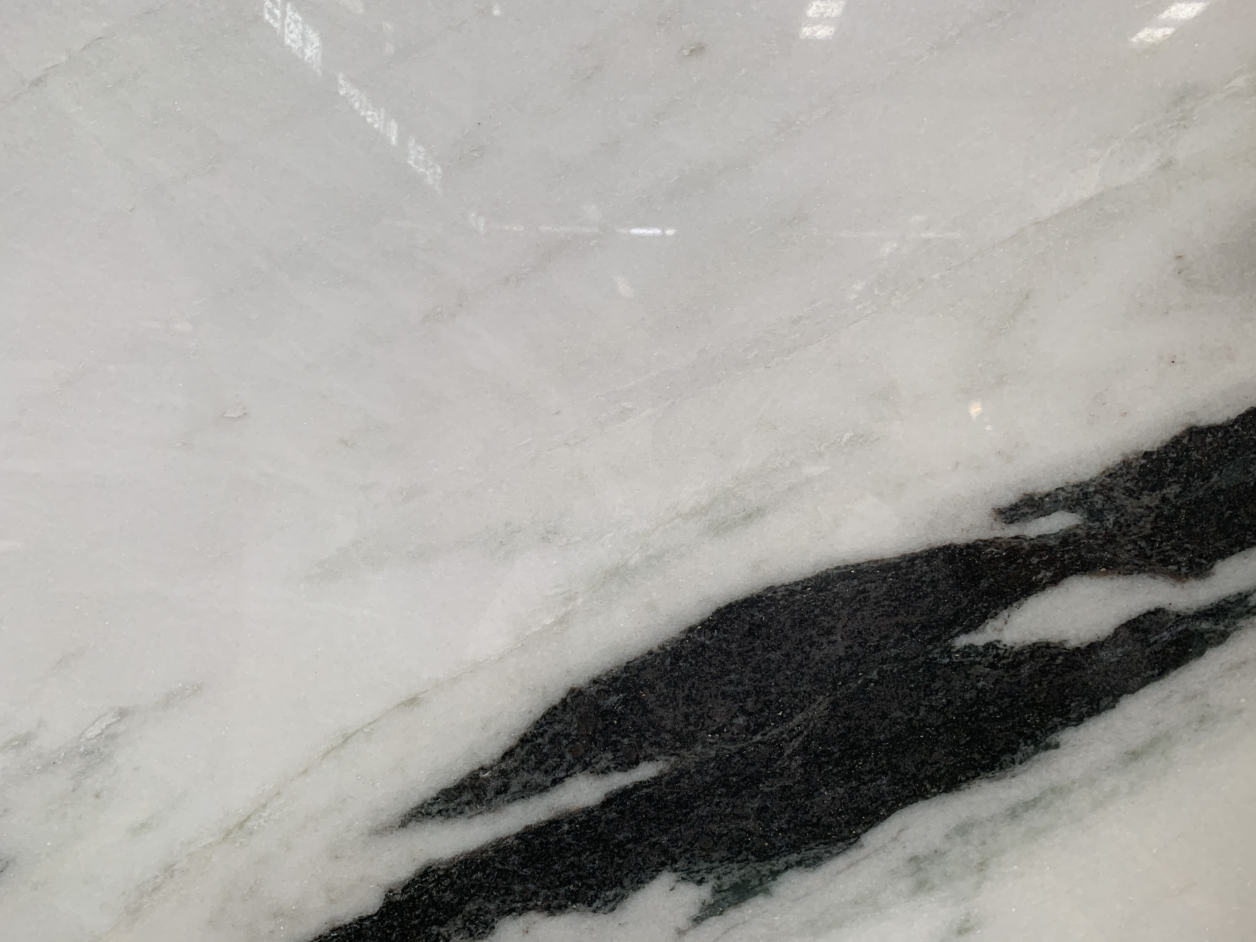 Panda White Marble Marble Shine