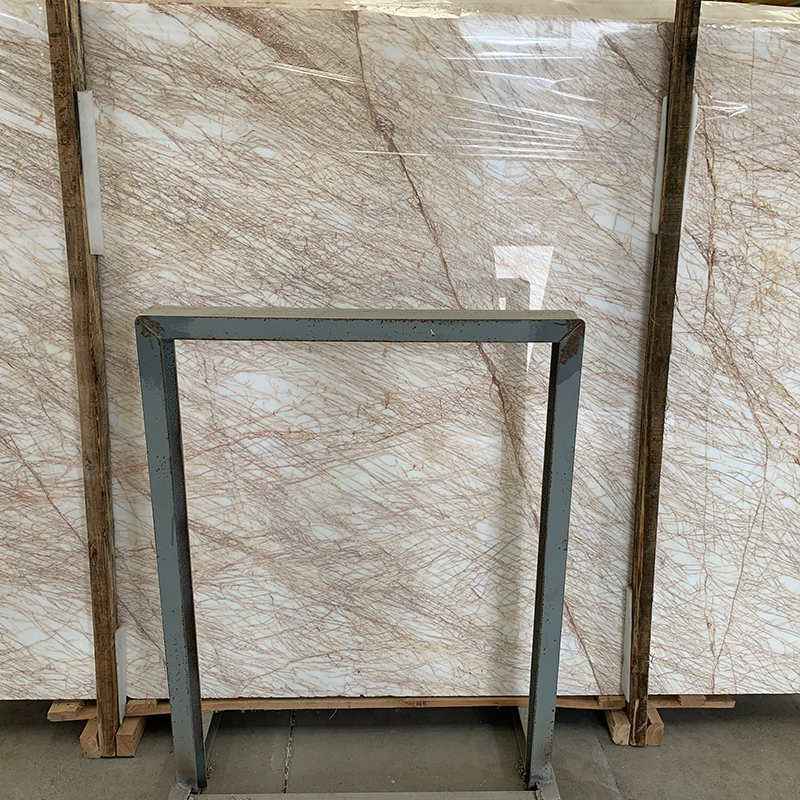 Natural Golden Spiders Marble Floor Tiles Slabs