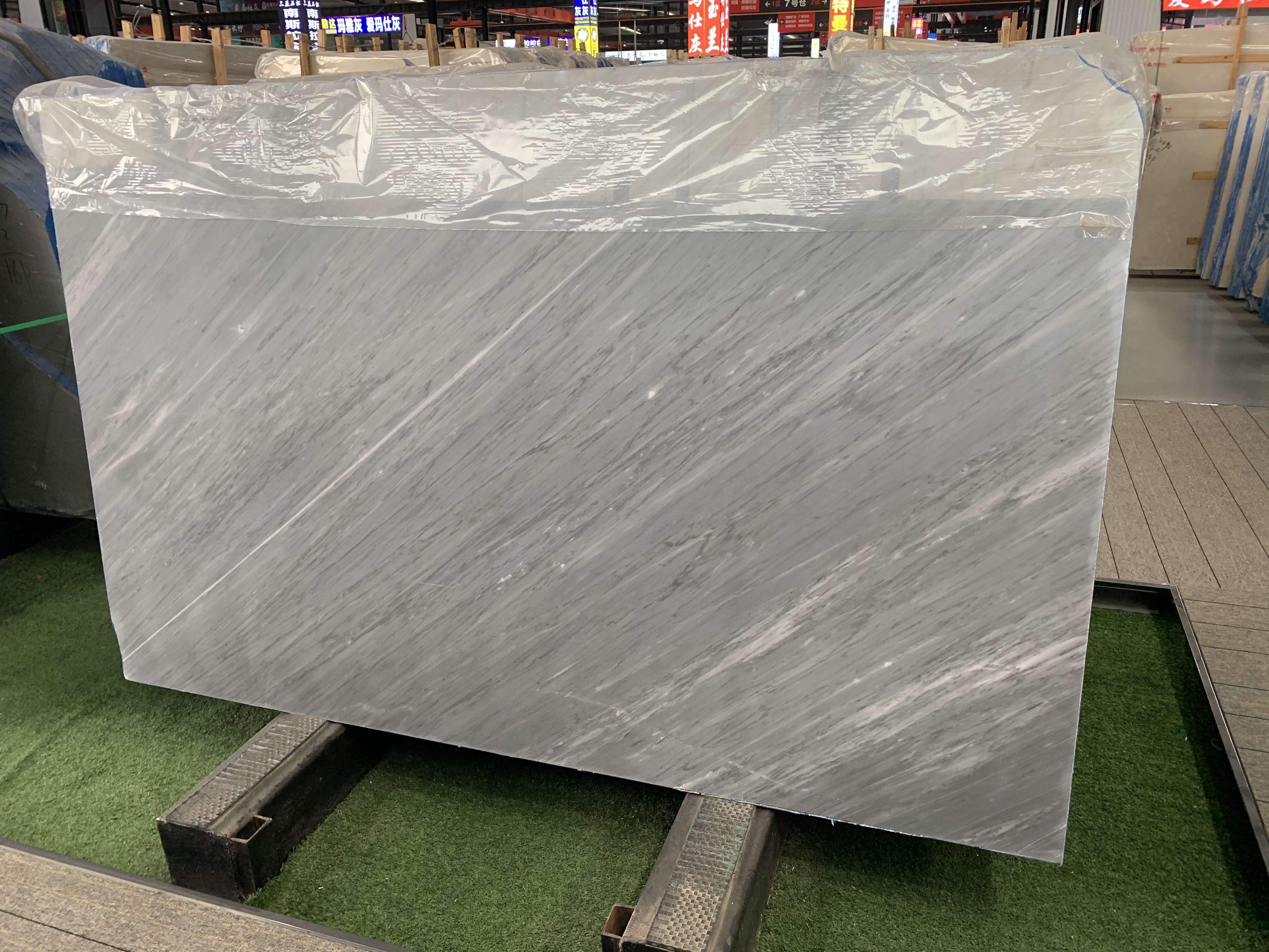 Rhine Grey Marble Kitchen Slab Marble