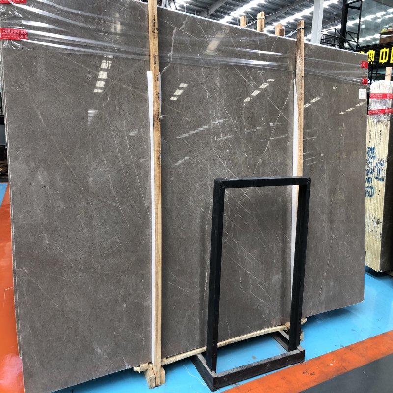 Greece Armani Gray Marble Slabs, Pietra Gray Marble Slabs