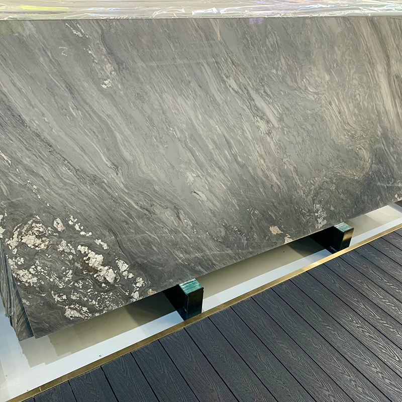 Italian Palissandro Azzurro Blue Sand Marble Slab