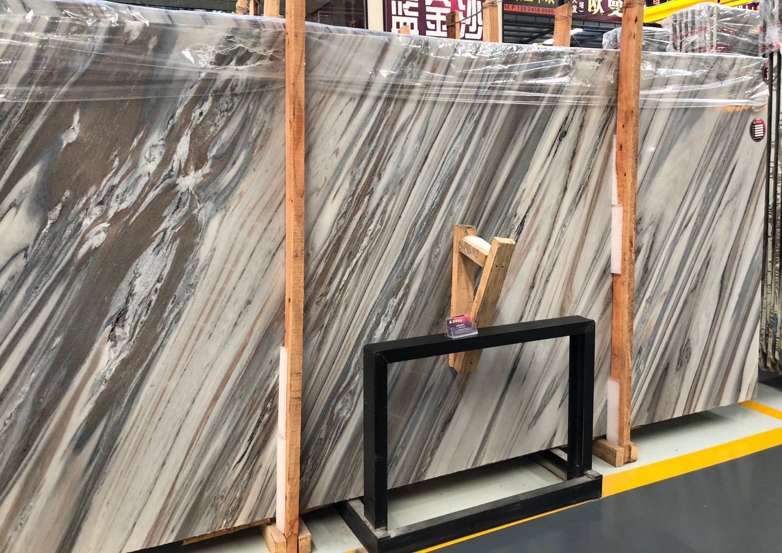 Indian Blue Palissandro Classico Marble Slabs