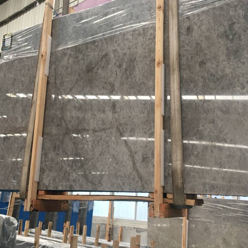 Dora Cloud Grey, Marble Tiles & Slabs, Marble Wall