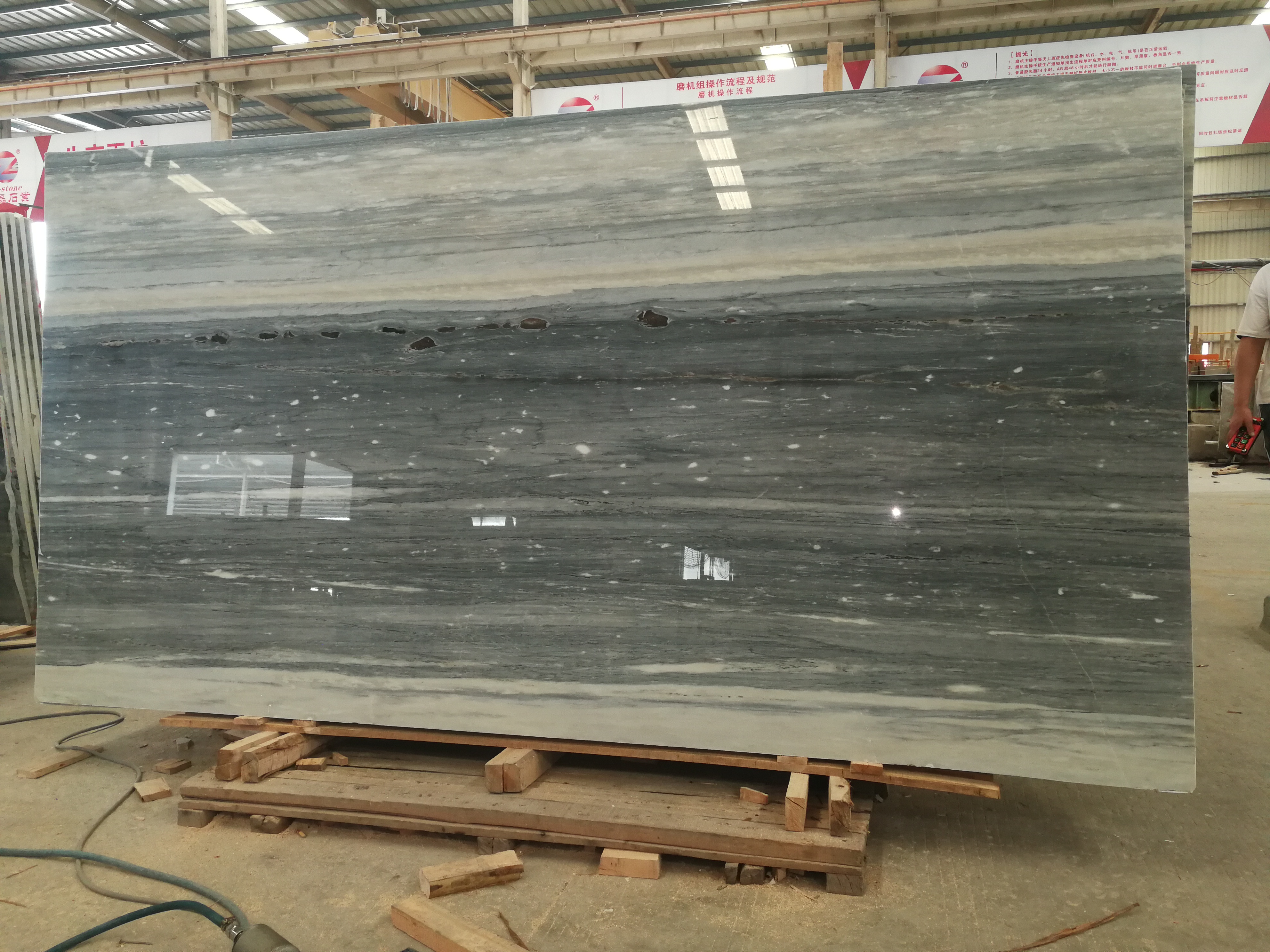 China Blue Palissandro Marble