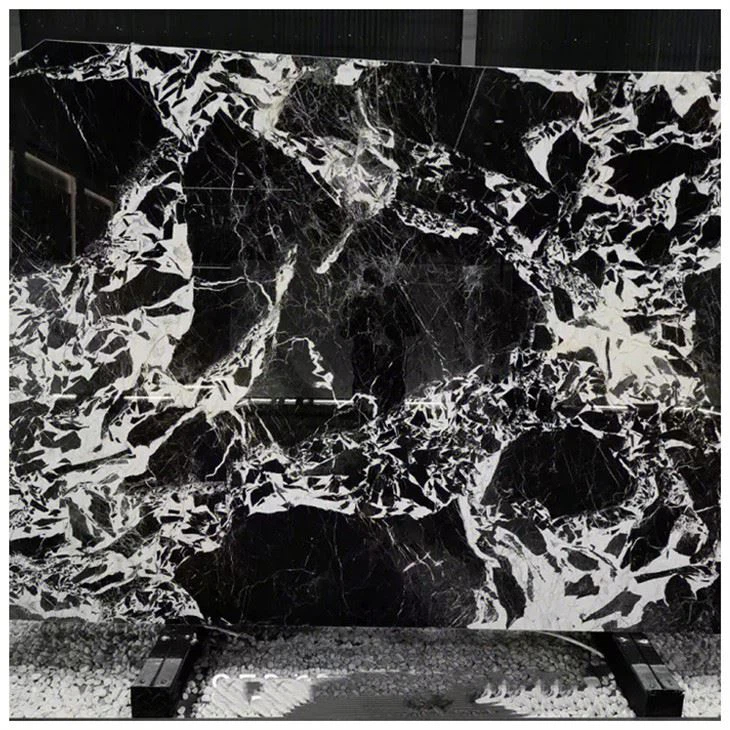 Luxury Black Marble slab