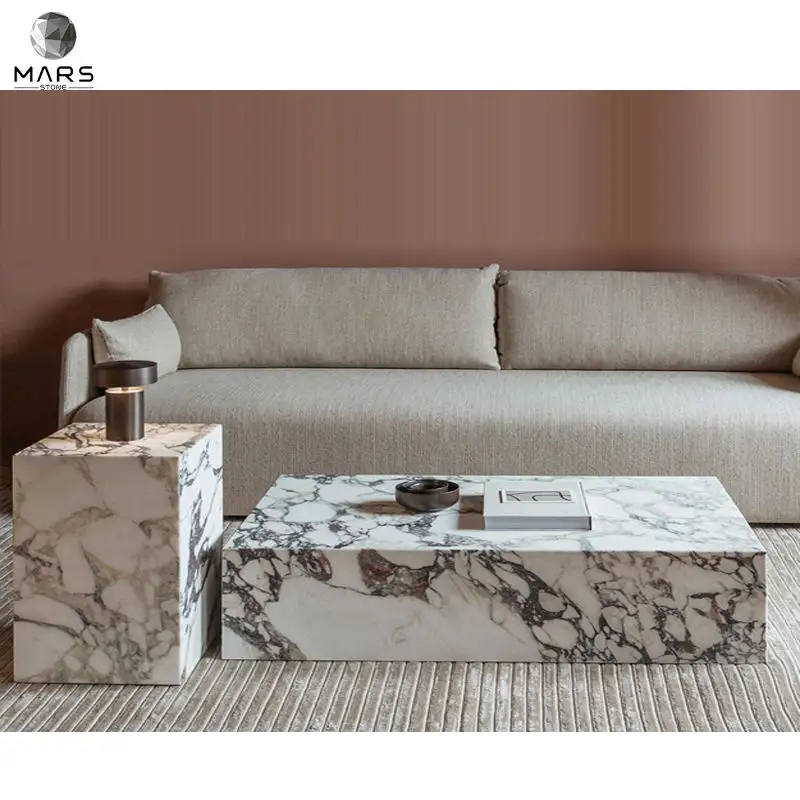 Marble coffee table