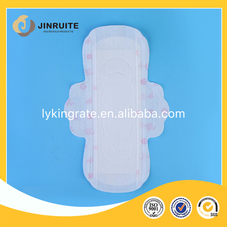 Hygiene pad with wings