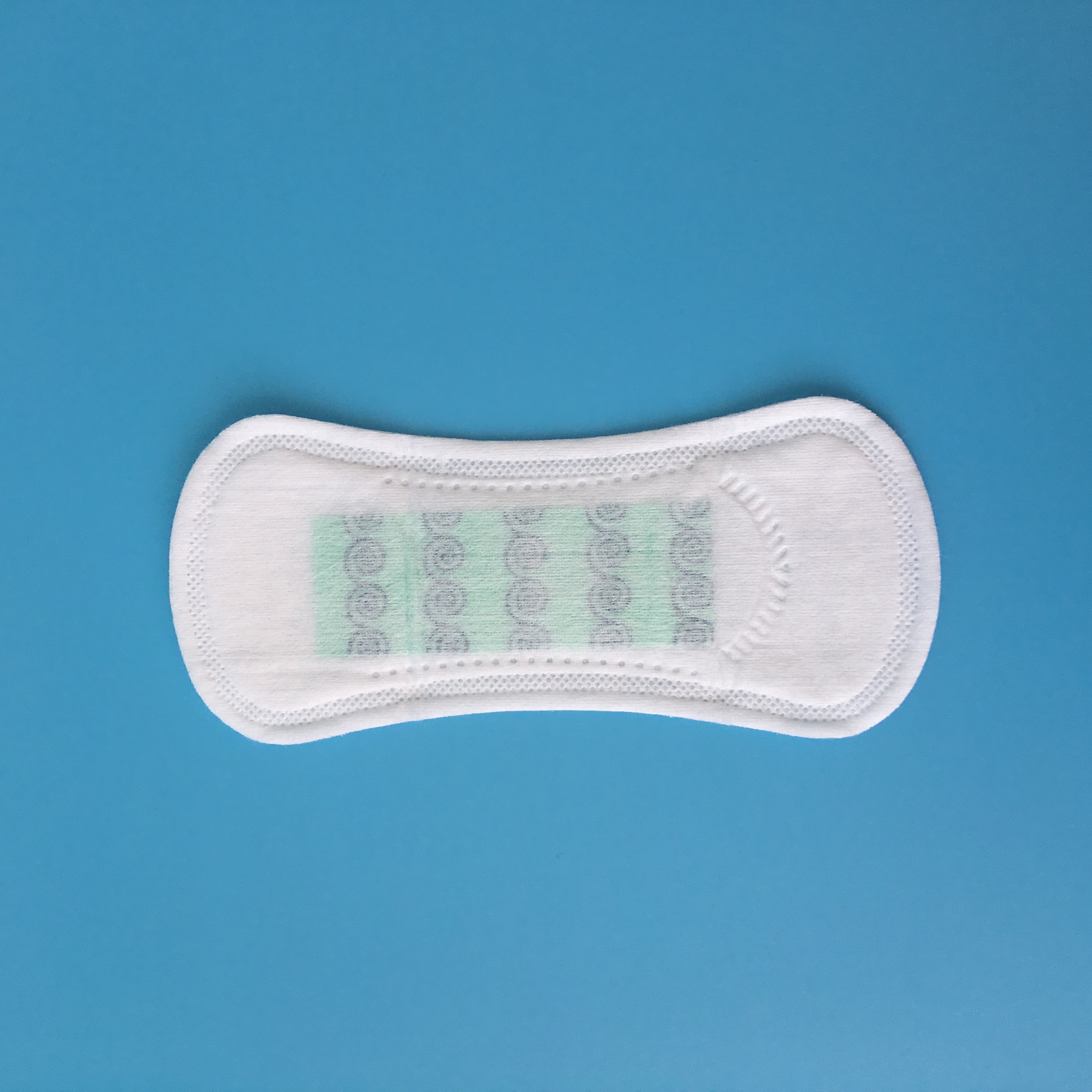 Protège-slip hygiénique en coton biologique