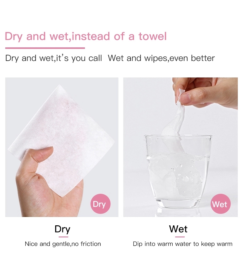 Disposable face cleaning cotton towel