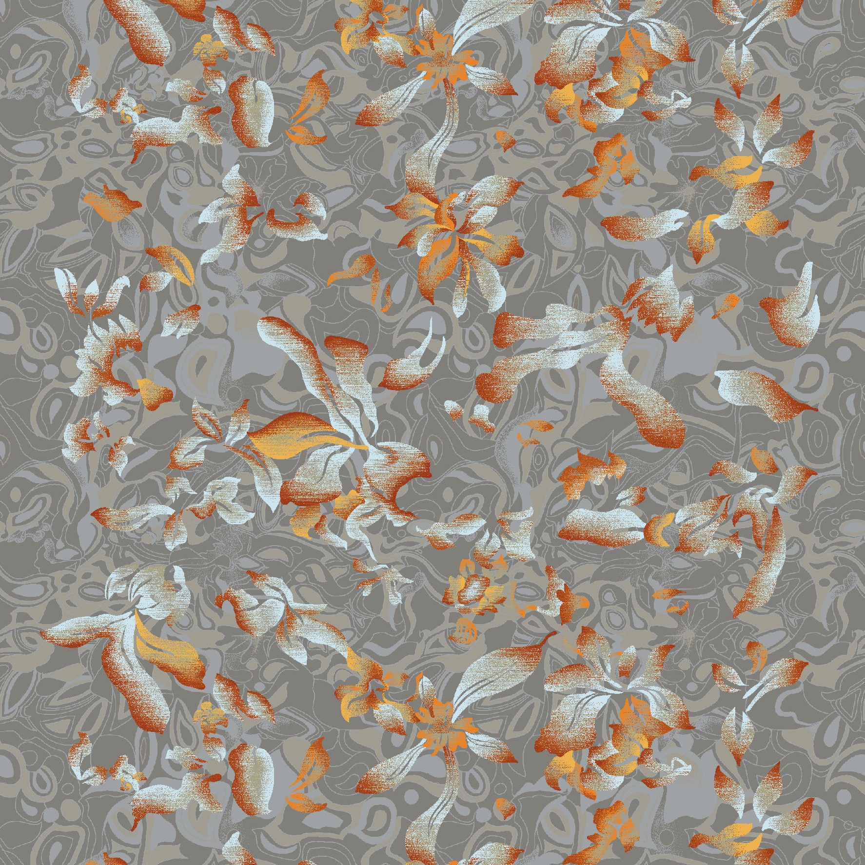 Nylon Tufted Printed Carpet Tiles