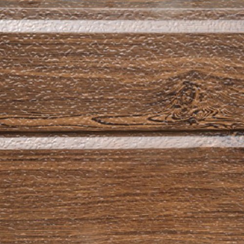 Panel de poliuretano aislado en relieve de madera a prueba de agua