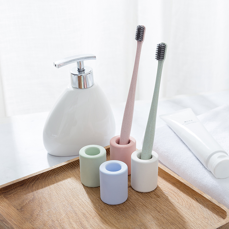 diatomaceous earth toothbrush holder