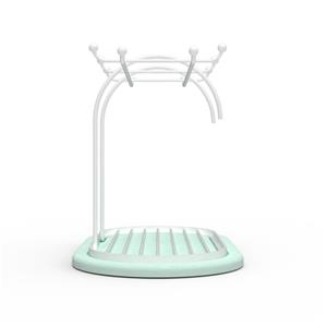 Metal Cup Drying Rack With Diatomite Tray