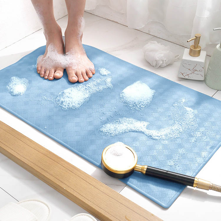 Non Slip Baby Protection Natural Rubber Shower Bath Mat with Suckers -  China Anti Slip Bath Mat, Anti Slip Rubber Mat