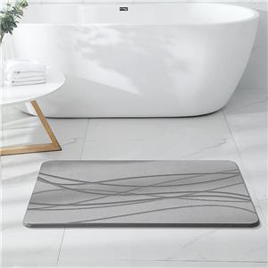 Buy Wholesale China Fast Water Absorption Diatomite Soft Bath Mat