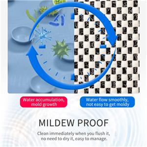Bathroom Mats PVC Non Slip Comfortable