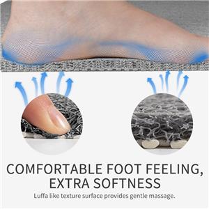 Bathroom Mats PVC Non Slip Comfortable