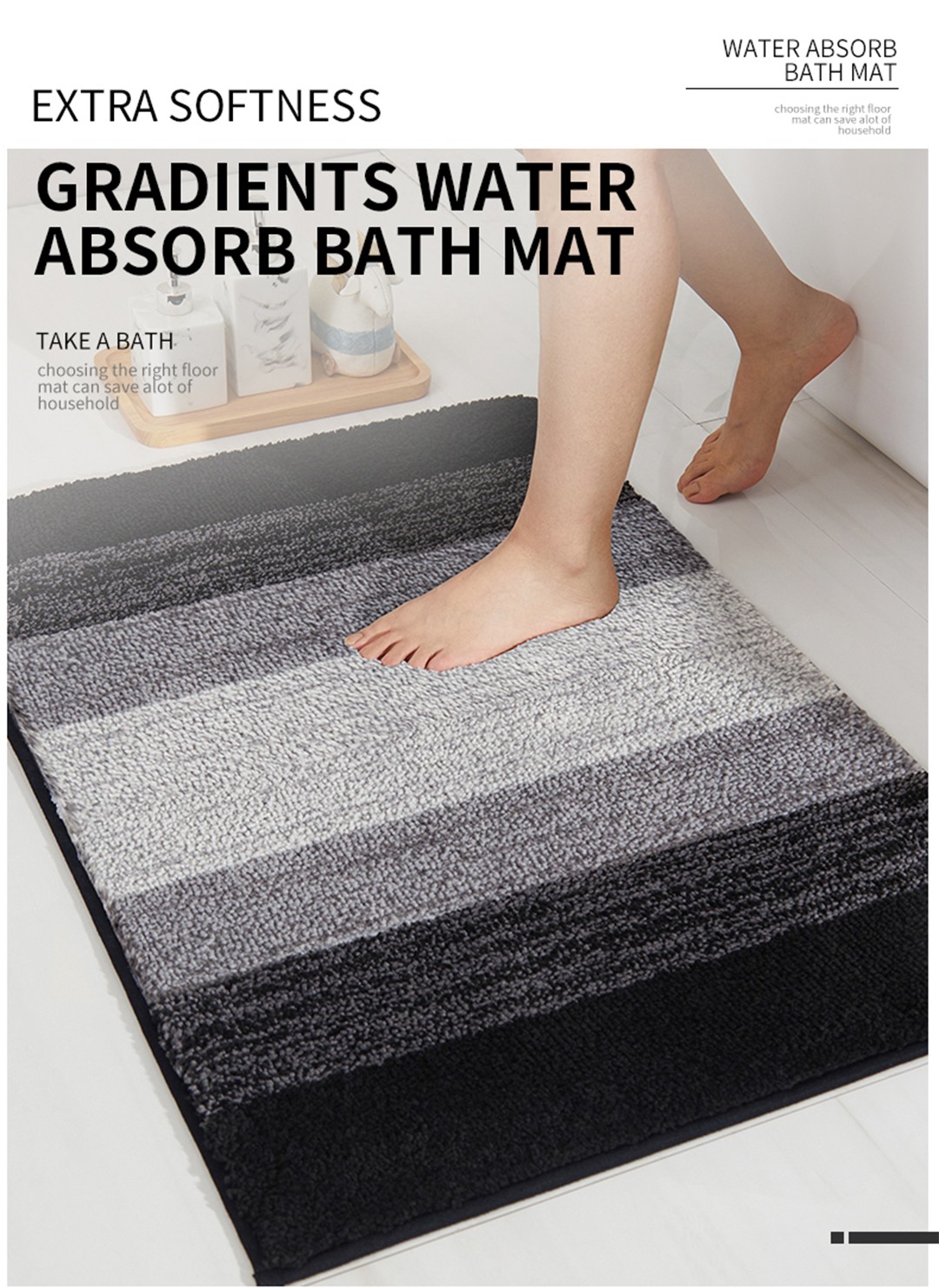 Bathroom mats