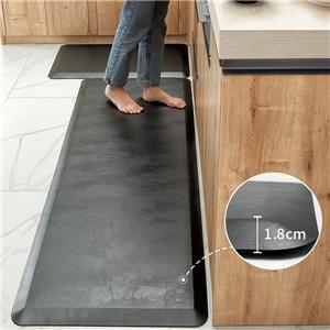 Kitchen Thick Floor Mat Waterproof Anti-Fatigue Non Slip Kitchen Cushioned  Rug 3