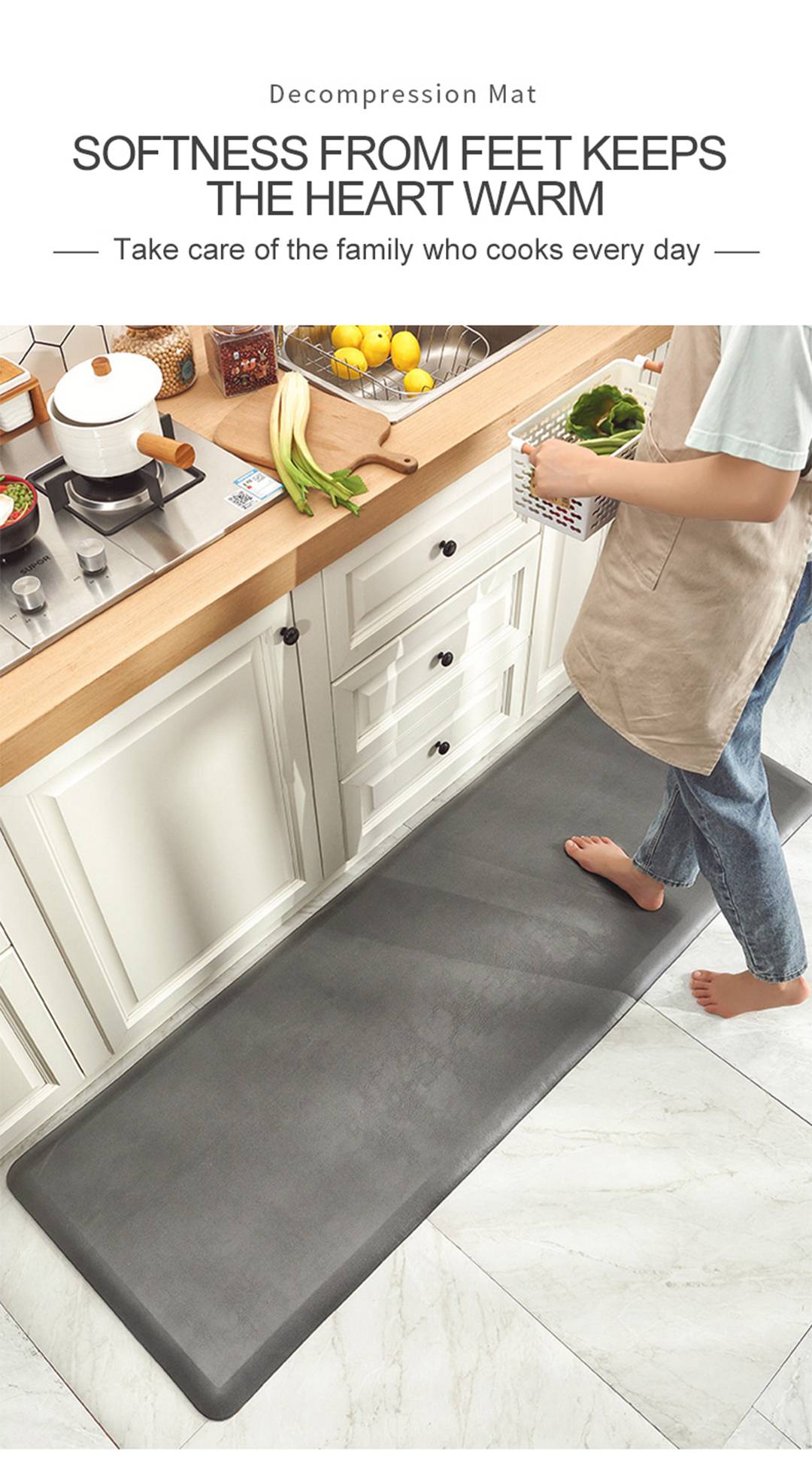 Brighten Any Room With Wholesale water absorbent kitchen floor mat